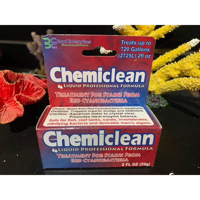 Chemiclean Aquarium Treatment Liquid - 2 fl oz