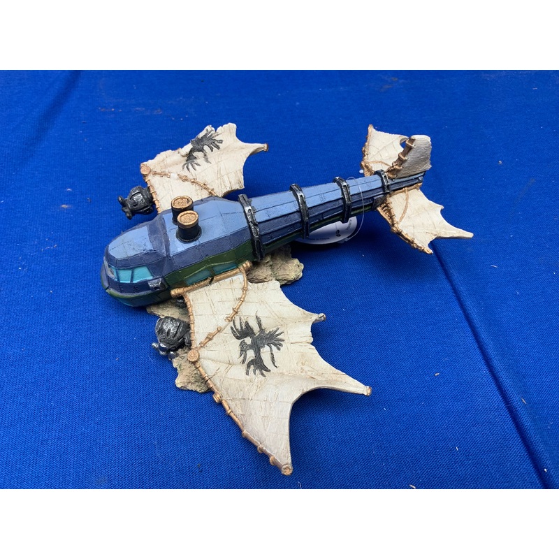 Downed Flying Machine Plane Aquarium Ornament