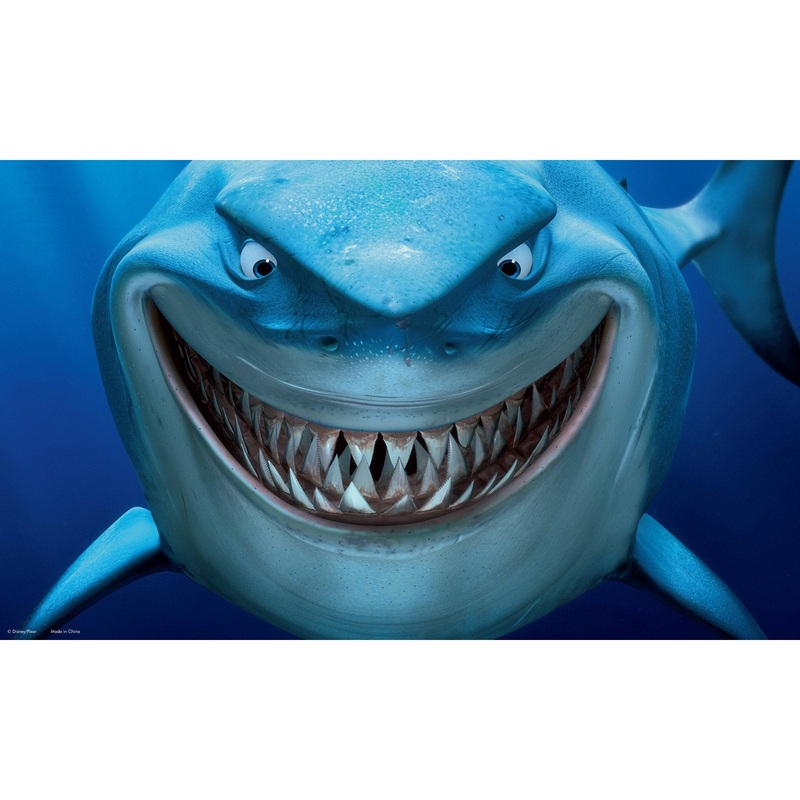 Penn Plax Finding Nemo Bruce 20 gal. Tank Background  23 1/2" x 15 3/4"