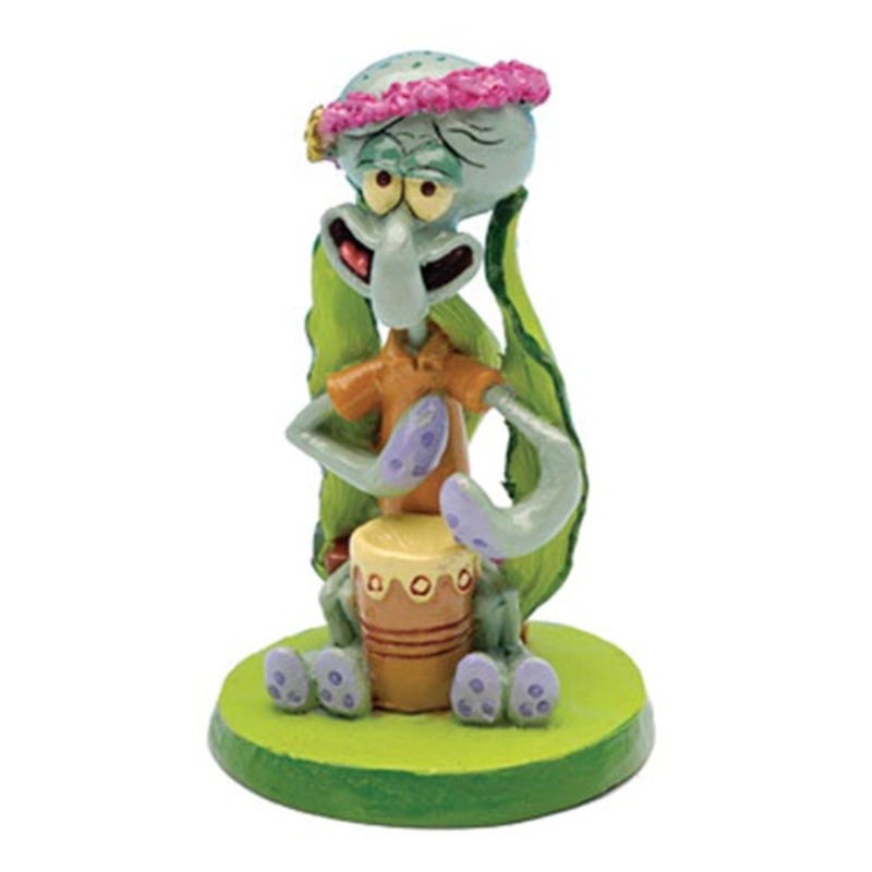 PENN-PLAX SPONGEBOB SQUAREPANTS SQIDWARD 3" AQUARIUM ORNAMENT