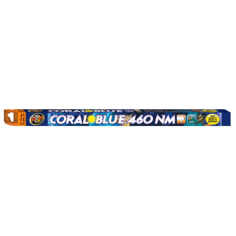 Zoo Med T8 Coral Blue 460 NM 18"
