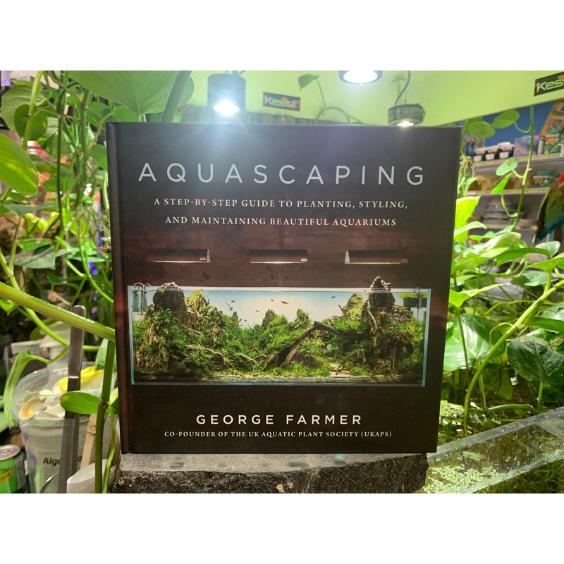 George Farmer SIGNED Aquascaping Hardcover Book