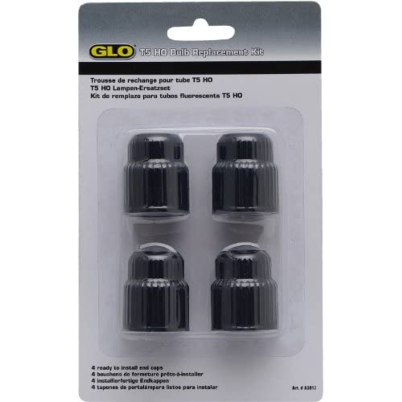 Glo T5HO Service Kit End Caps  - A3917