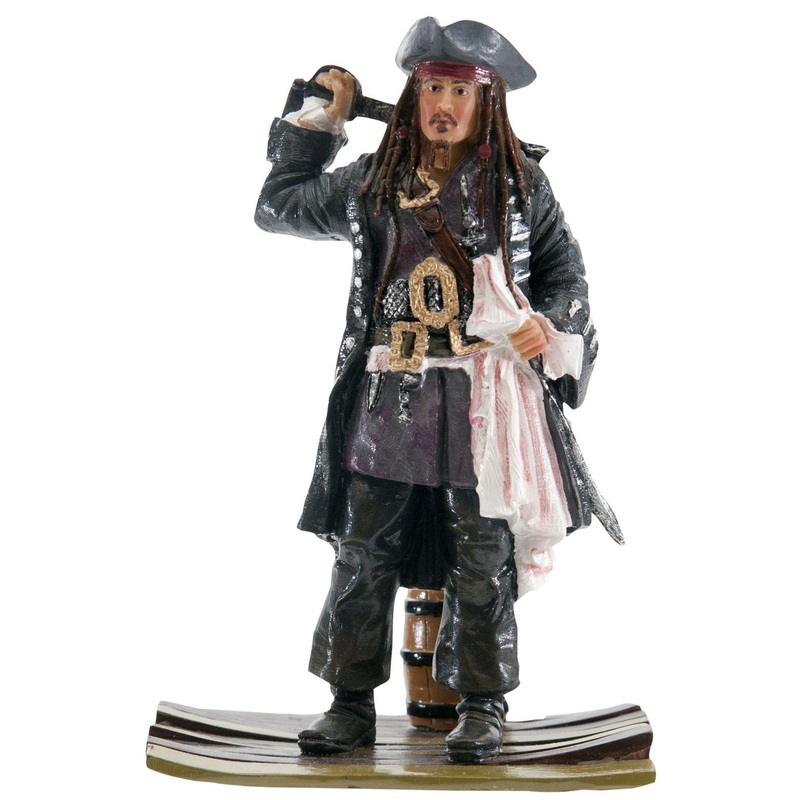 Penn-Plax Officially Licensed Disney Aquarium Ornaments from Pirates of The Caribbean - Jack Sparrow