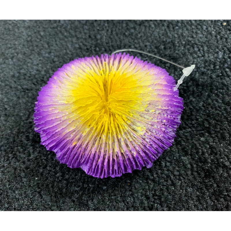 Plate Coral - Purple - Small - Aquarium Ornament