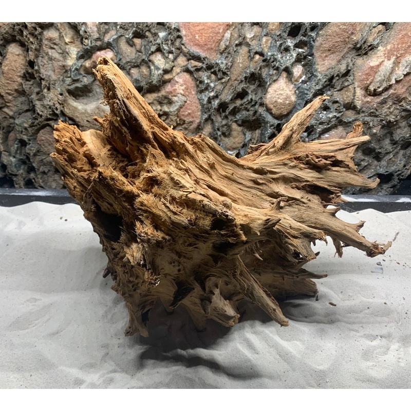 Wood Stump-Medium - For Aquariums or Terrariums