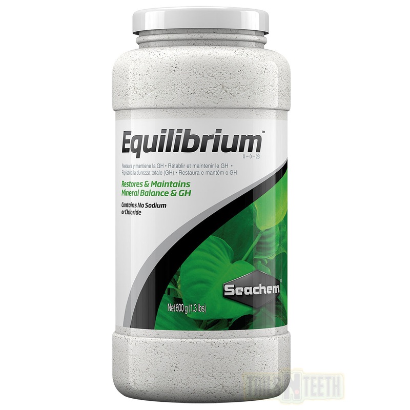 Seachem Equilibrium - Maintains Mineral & GH Balance 600g