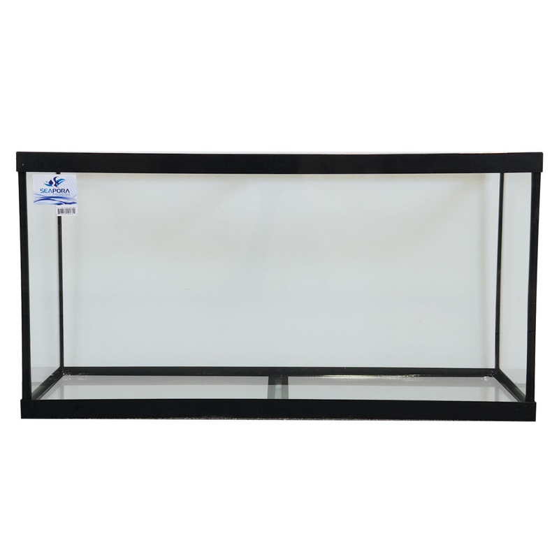 Standard Aquarium - 90 gal - Seapora - Black silicone