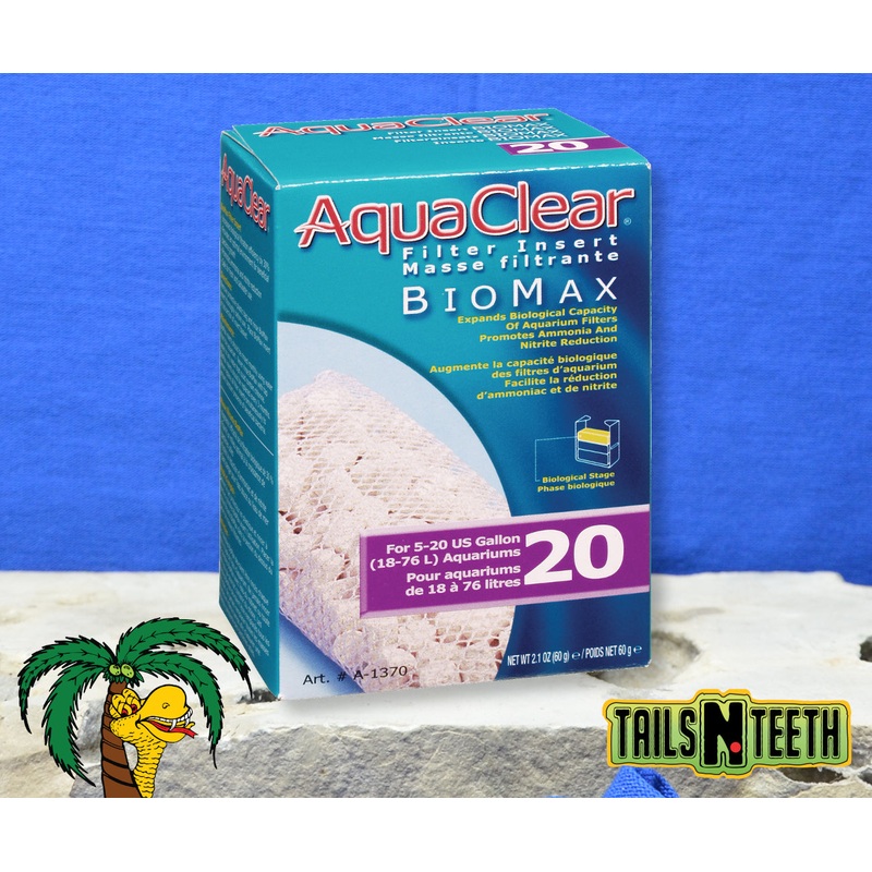 AquaClear 20 BioMax Insert ~ Replacement Filter Media