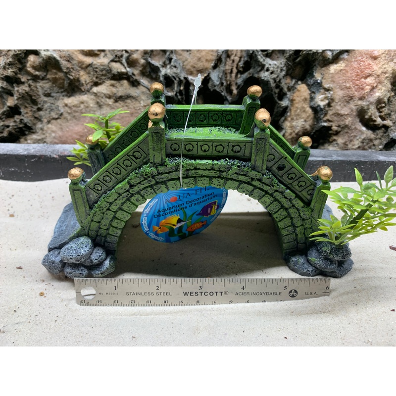 Charles Bridge aquarium ornament