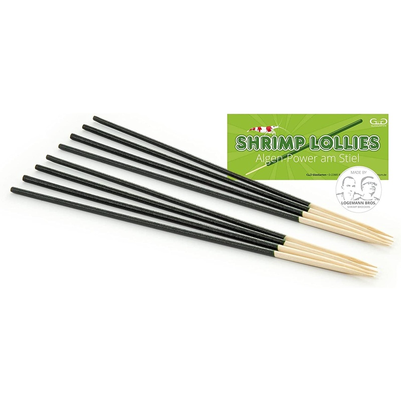 Glas Garten Shrimp Lollies - Algen Power Power Shrimp Food 8 - Sticks