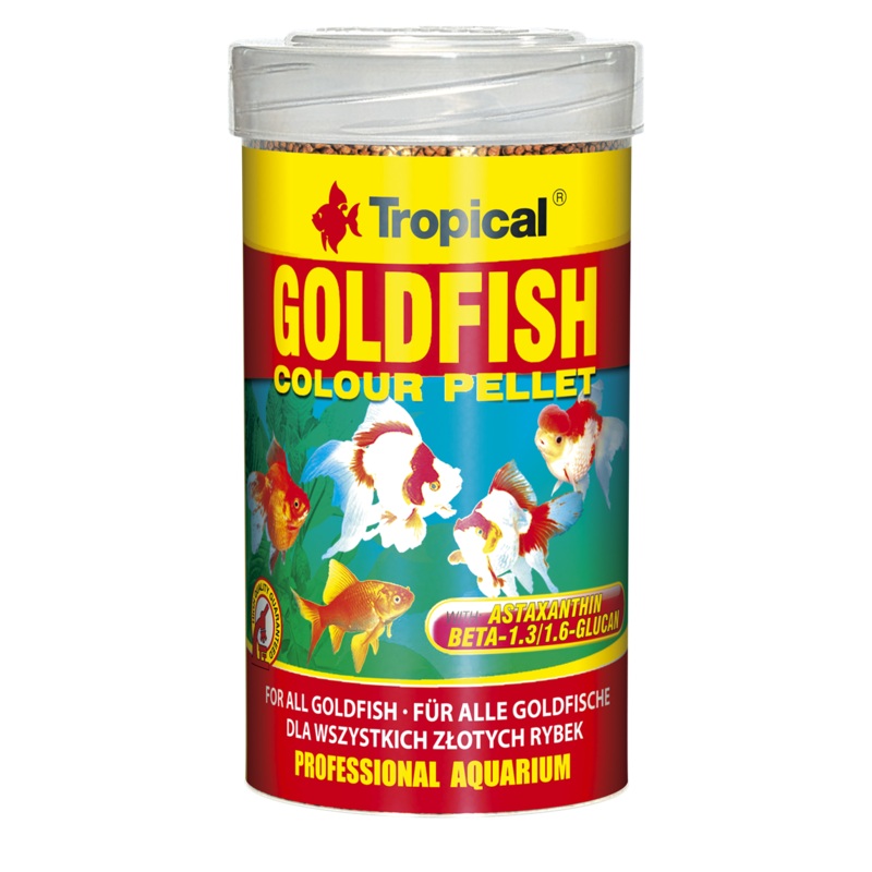 Tropical Goldfish Floating Colour Pellet 36g - for All Goldfish