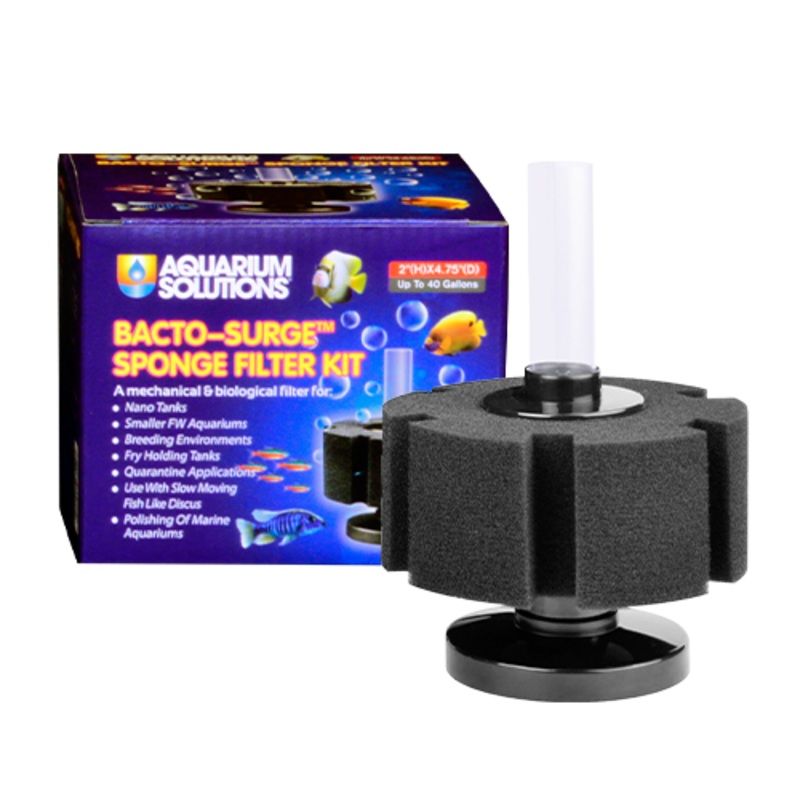 Hikari Bacto-Surge Sponge Filter Kit - Small - Biological Filtration