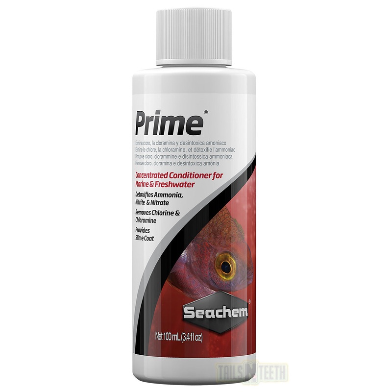 Seachem Prime 100ml Concentrated Conditioner for Freshwater or Marine