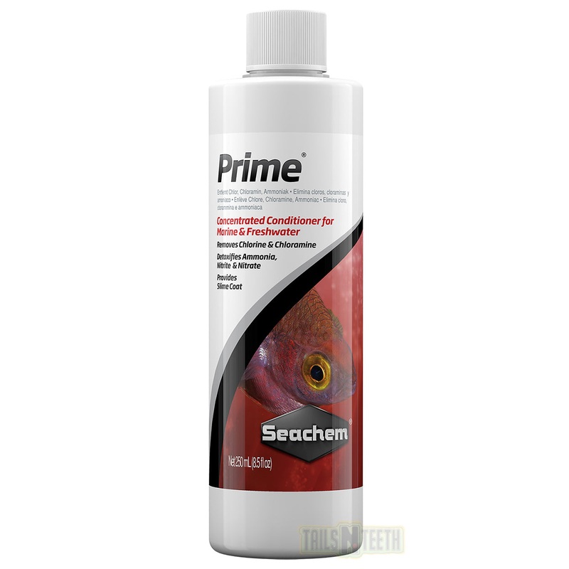 Seachem Prime 250ml Concentrated Conditioner for Freshwater or Marine