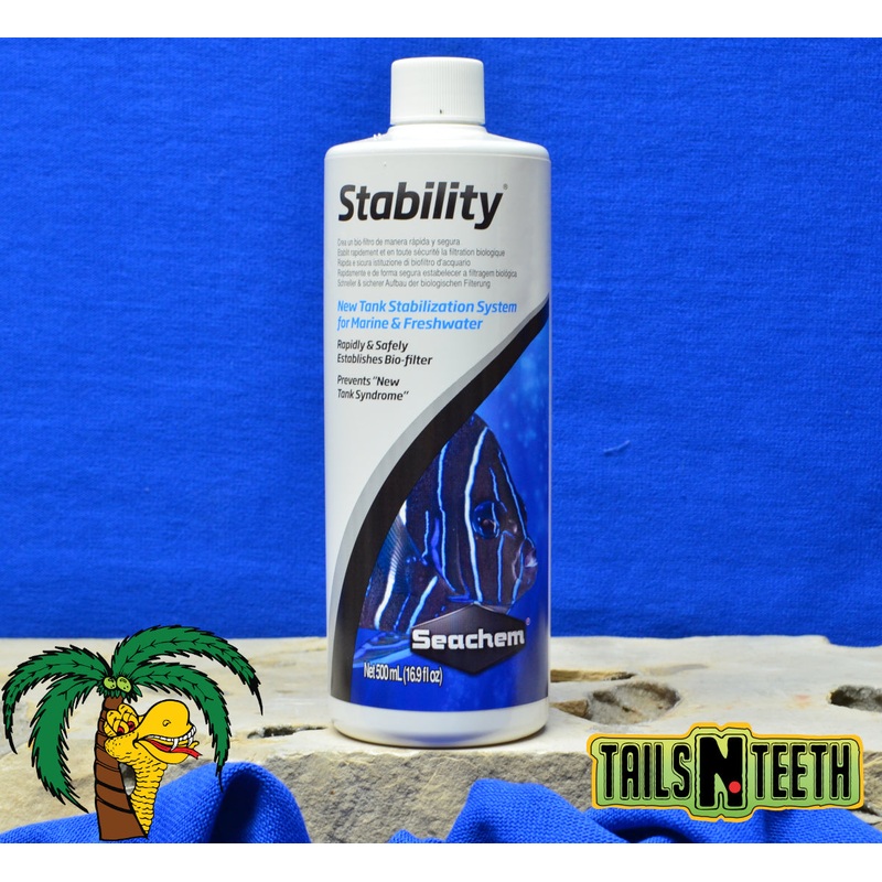 Seachem Stability - New Tank Stabilization System for Biofilter 500ml