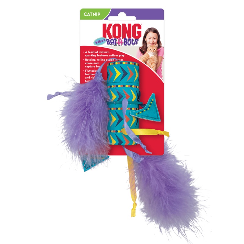 Kong Bat-A-Bout Vibez Roller