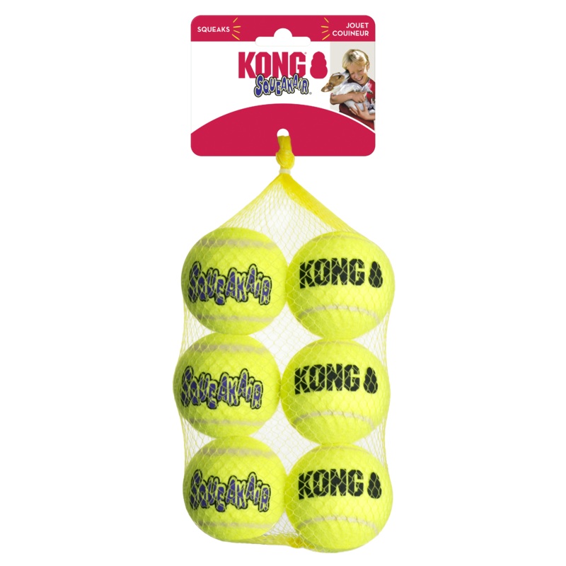 Kong Squeakair Ball 6-Pk