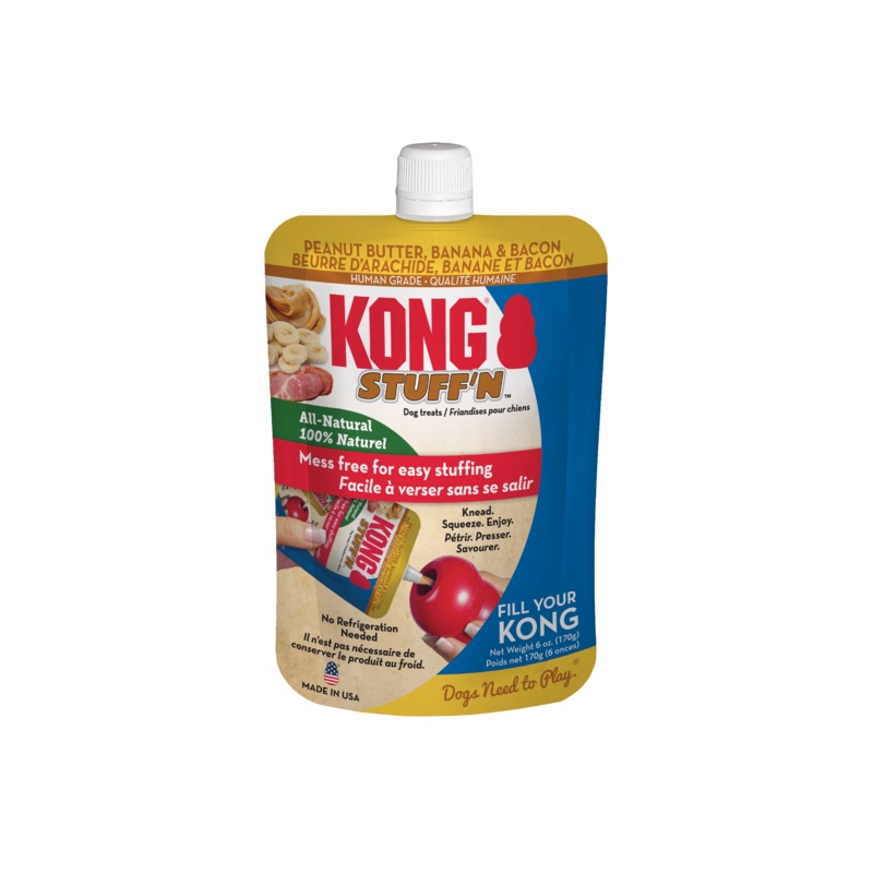 Kong Stuff'n Peanut Butter & Banana Dog Treat 6 oz