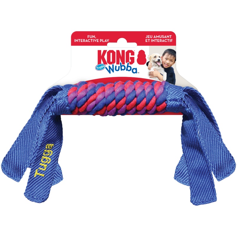 Kong Tugga Wubba - Assorted Colors - Small