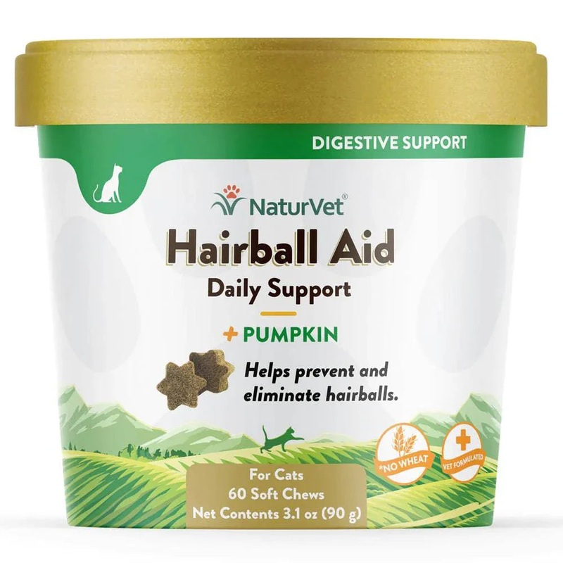 NaturVet Hairball Aid - 60ct