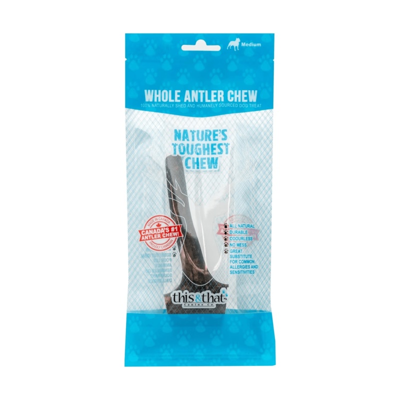 This & That Whole Antler Chew - Medium
