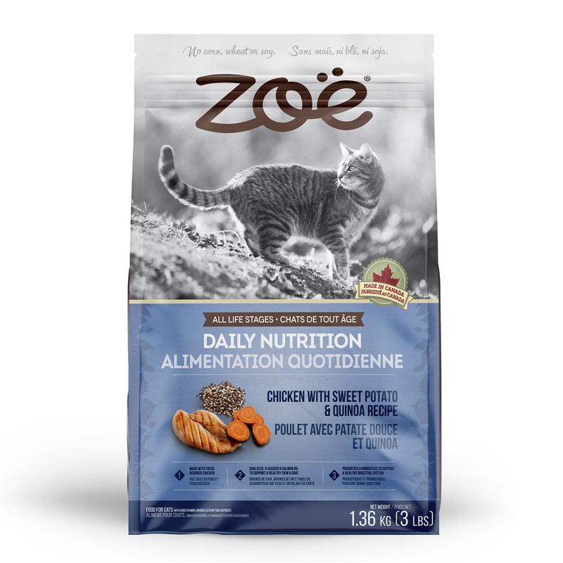 Zo Cat Daily Nutrition - Chicken with Sweet Potato & Quinoa Recipe - 1.3 kg