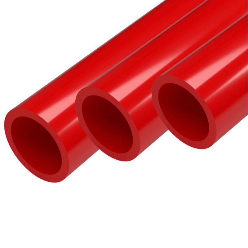 47 Inch PVC Pipe Schedule 40 - 2 Inch Red