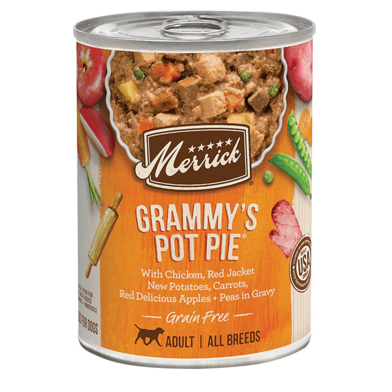 Merrick Grain Free Grammy's Pot Pie In Gravy Adult Dog Food - 12.7 oz
