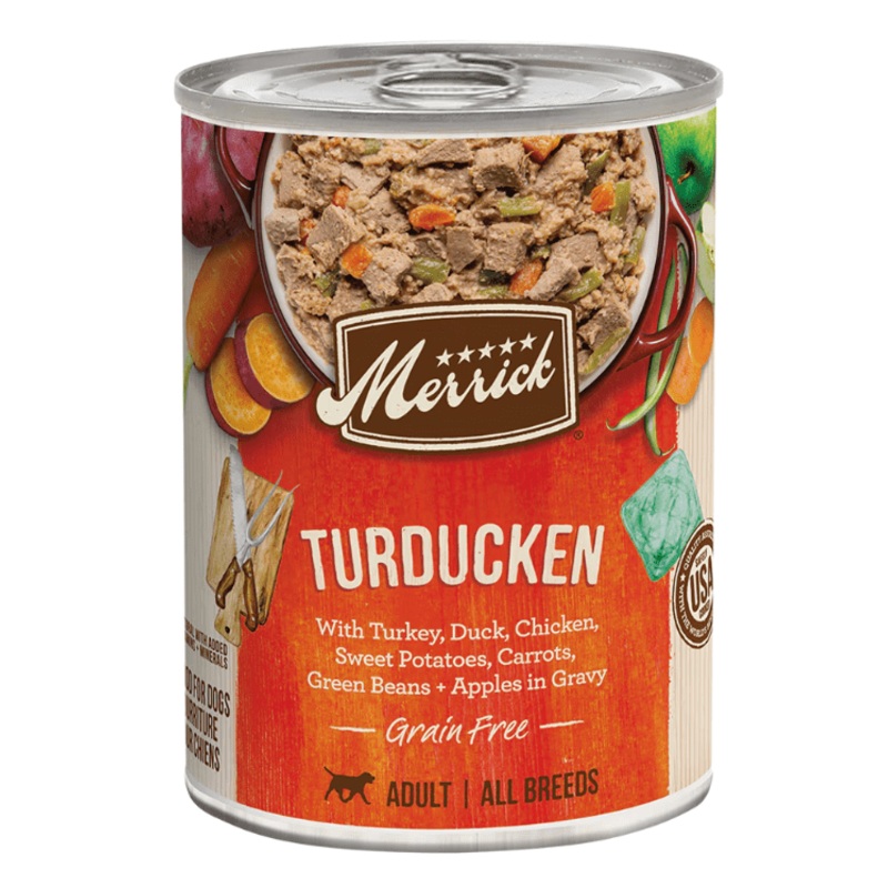 Merrick Grain Free Turducken In Gravy Adult Dog Food - 12.7 oz