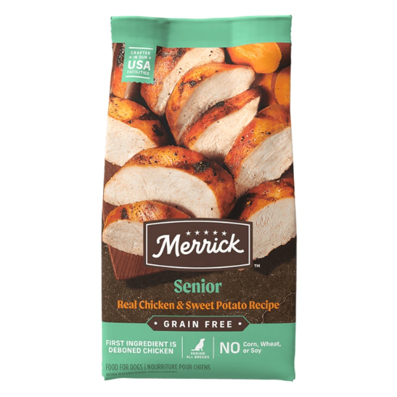 Merrick Real Chicken and Sweet Potato Senior Dry Dog Food