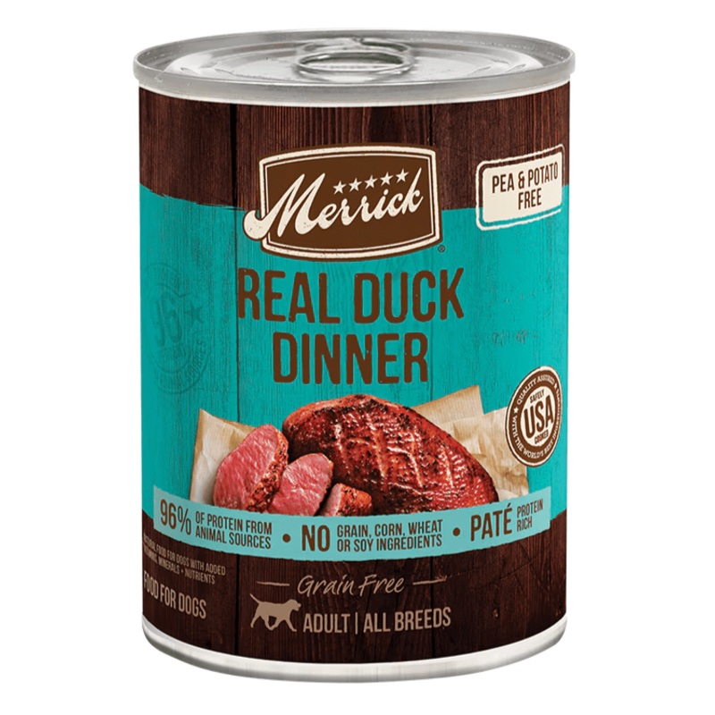 Merrick Real Duck Dinner Adult Dog Food - 12.7 oz