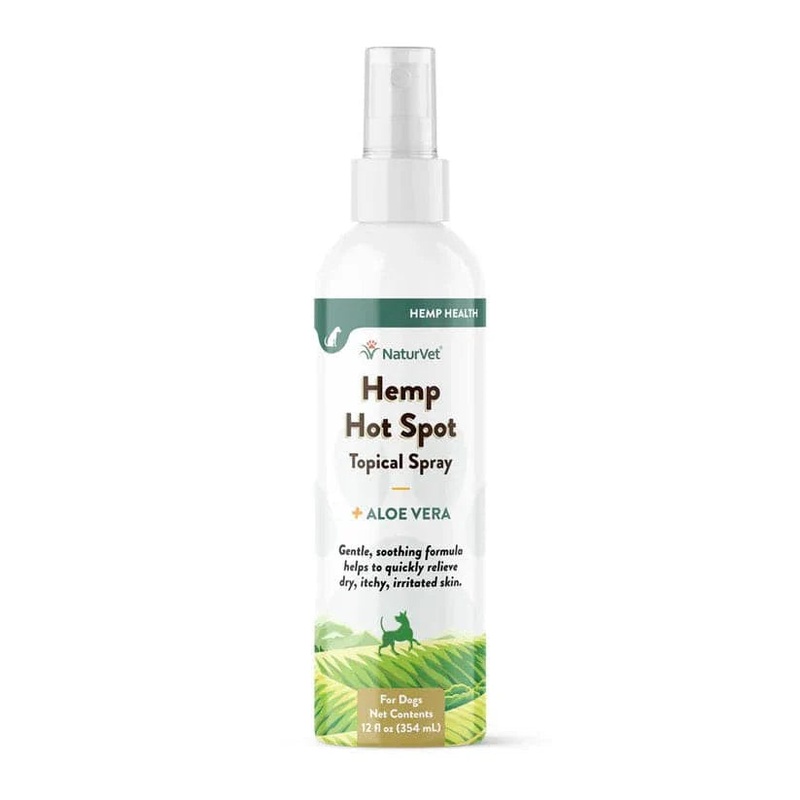 NaturVet Hemp Hot Spot Spray - 12oz