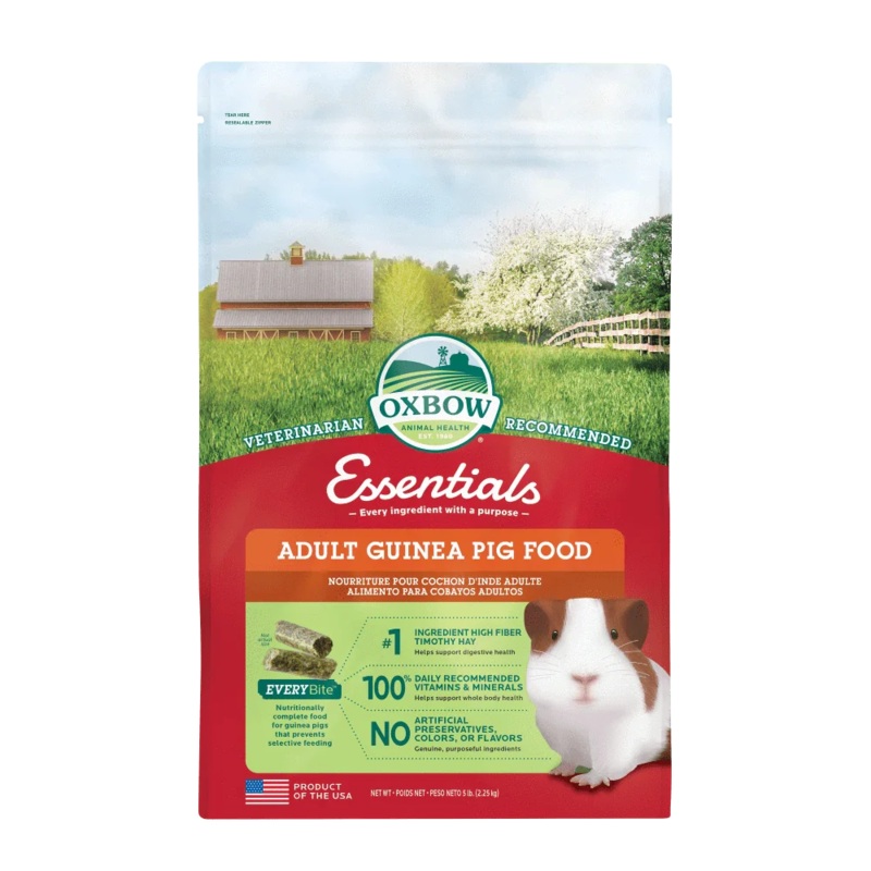 Oxbow Essentials Adult Guinea Pig Food - 5lb