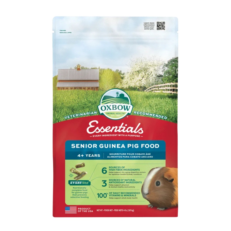 Oxbow Essentials Senior Guinea Pig Food - 4lb
