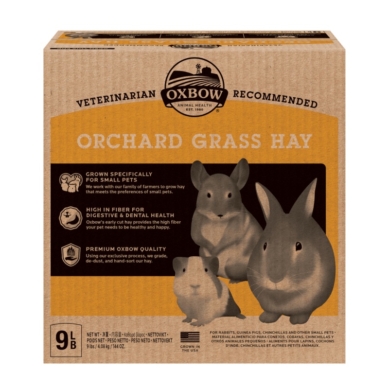 Oxbow Orchard Grass Hay - 9lb