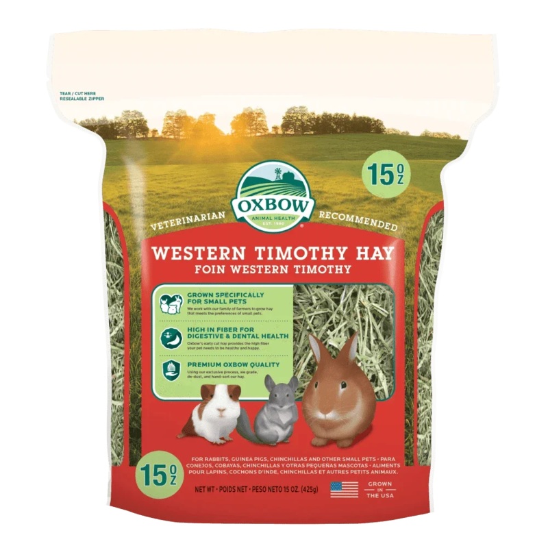 Oxbow Western Timothy Hay - 15oz