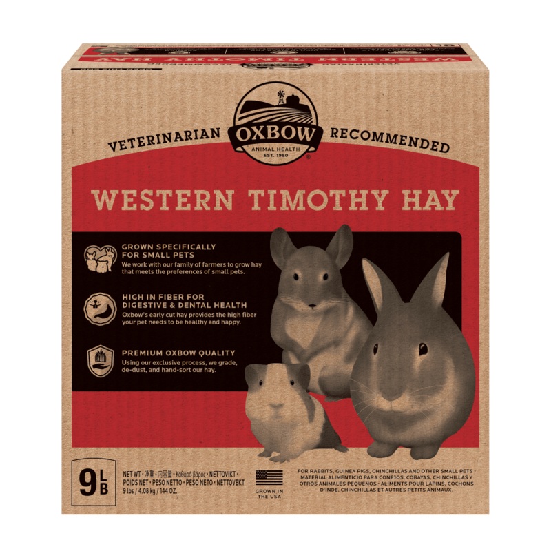 Oxbow Western Timothy Hay - 9lb