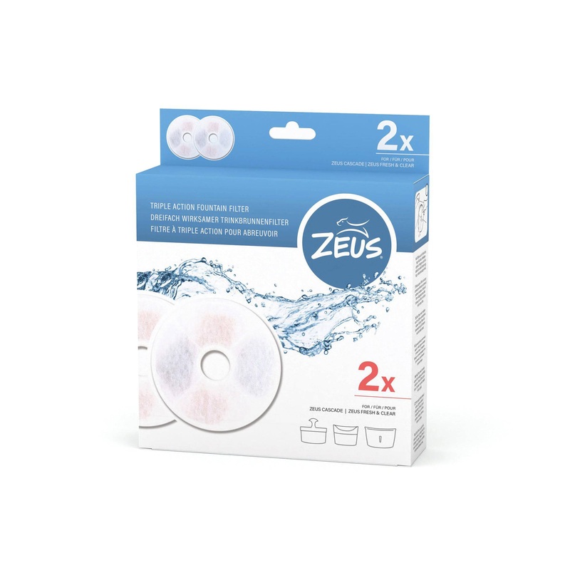 Zeus Triple Action Filters - 2 pack