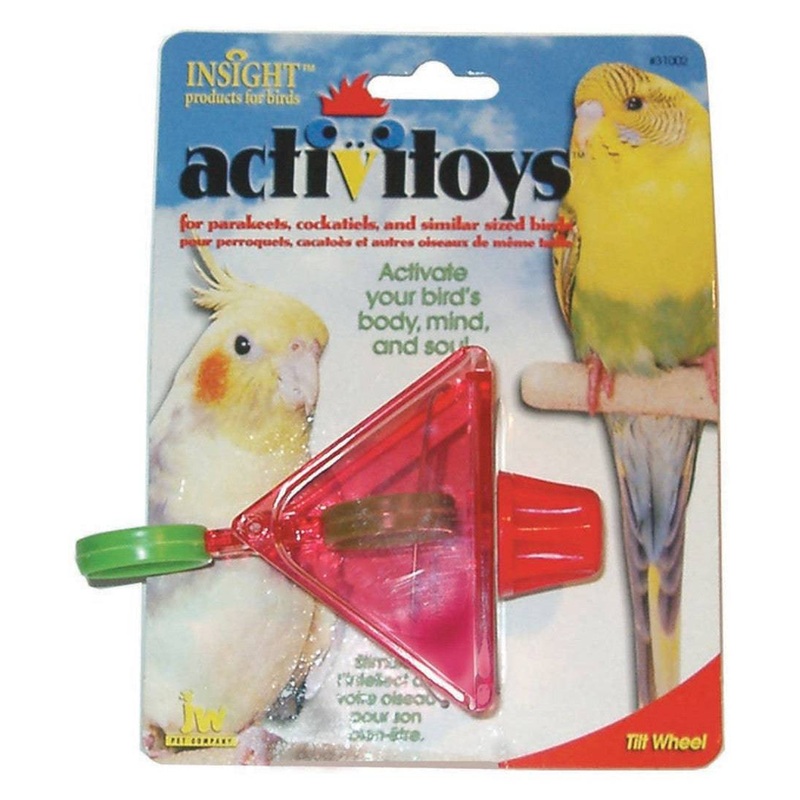 JW Tilt Wheel Bird Toy