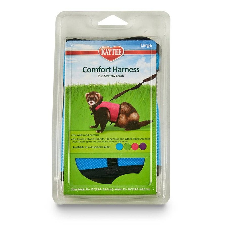 Kaytee Comfort Harness & Stretchy Leash -  Large
