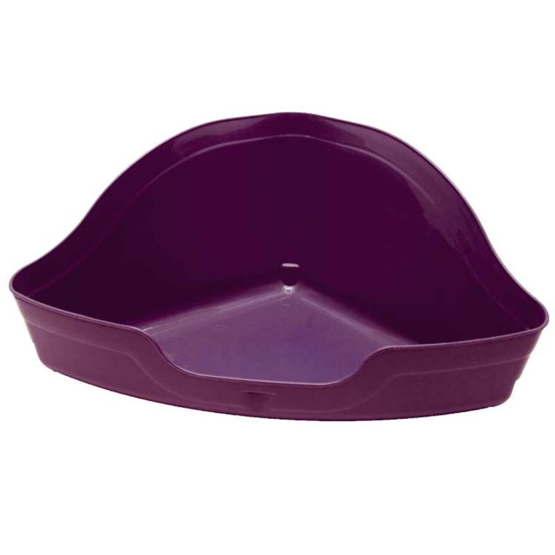 Kaytee Hi-Corner Litter Pan - Large