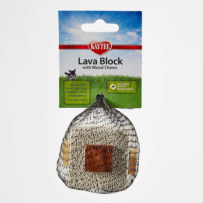Kaytee Lava block With Wood Chews