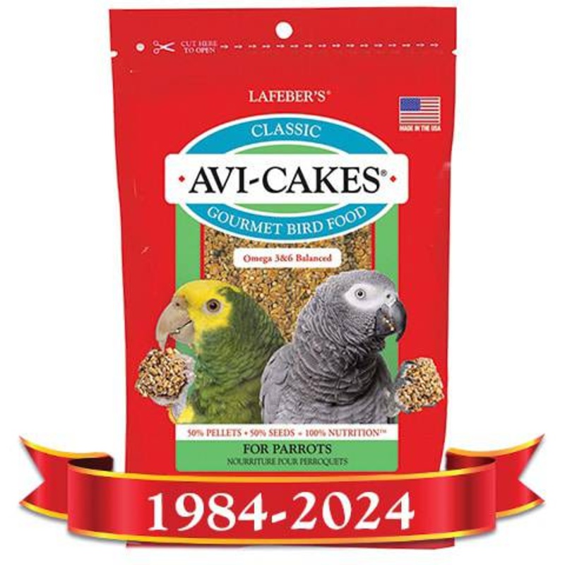 Lafeber Classic Avi-Cakes for Parrot - 12oz