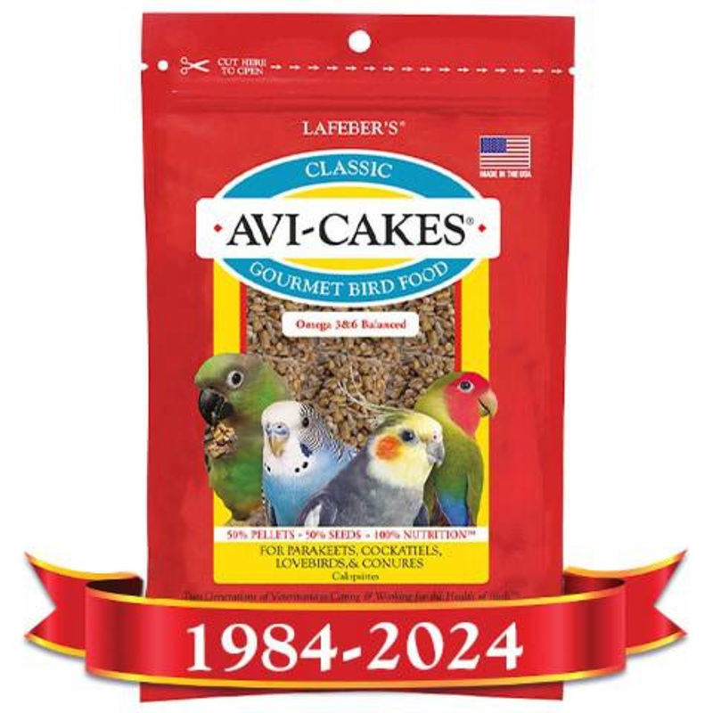 Lafeber Classic Avi-Cakes for Small Birds - 8oz