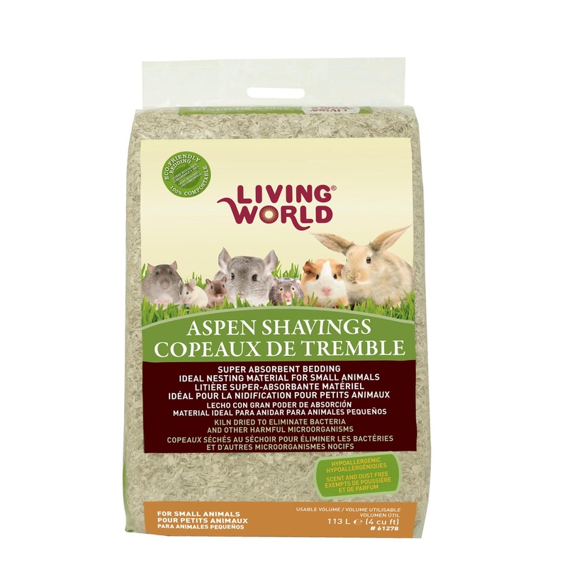 Living World Aspen Shavings - 113 L - 4 cu ft
