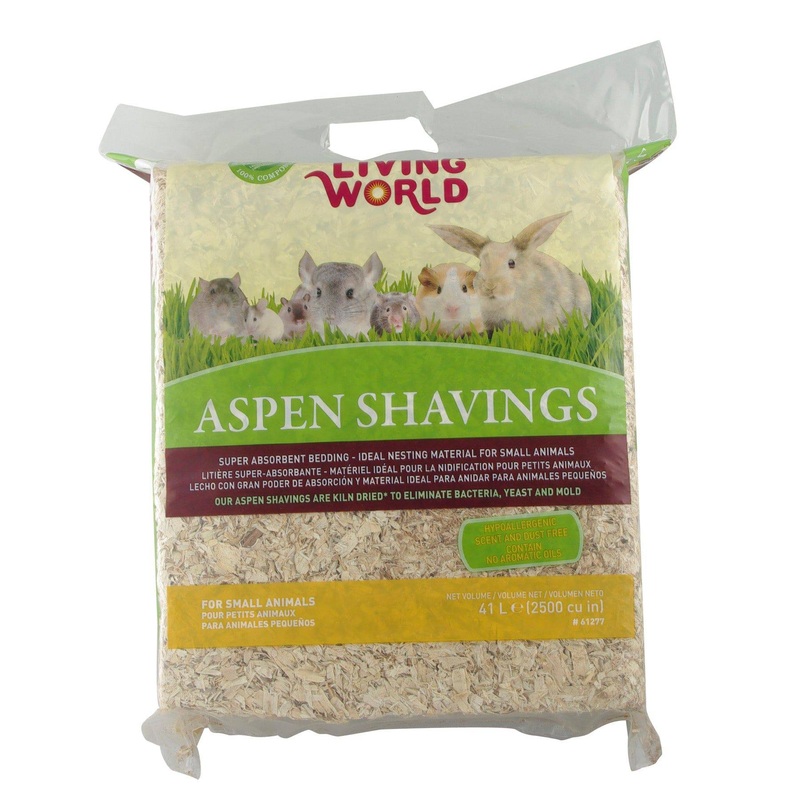 Living World Aspen Shavings - 41 L - 2500 cu in