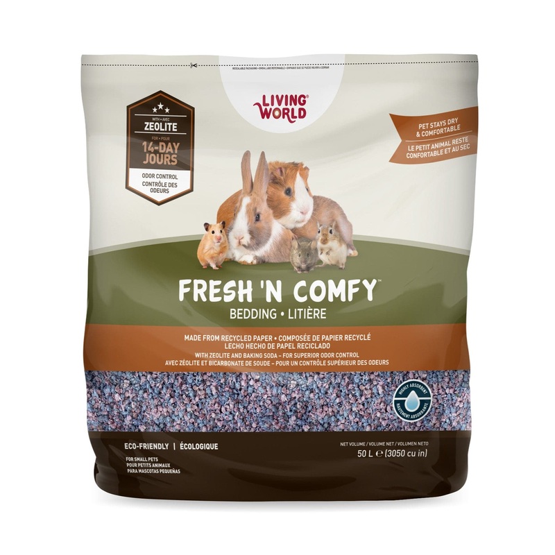 Living World Fresh 'N Comfy Bedding Confetti - 50 L - 3050 cu in