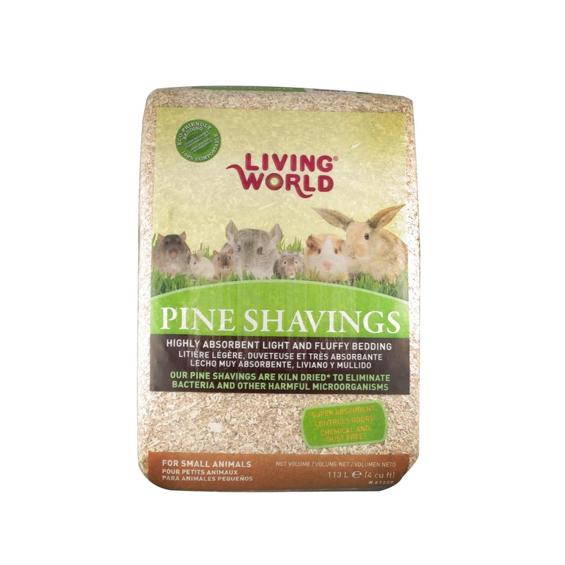 Living World Pine Shavings - 113 L - 4 cu ft