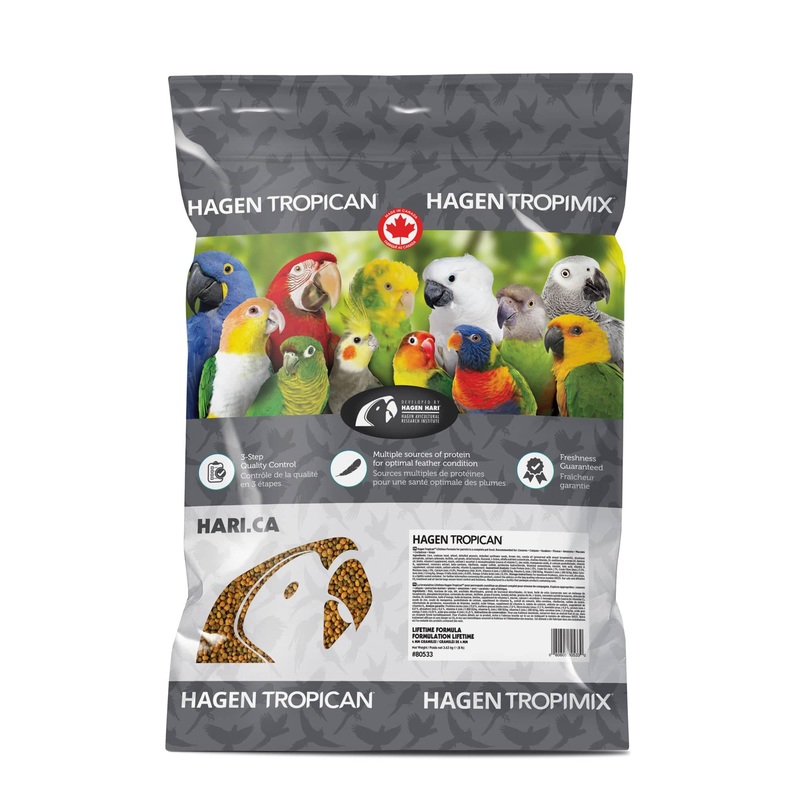 Tropican Lifetime Formula for Parrots Granules 4mm - 8lb